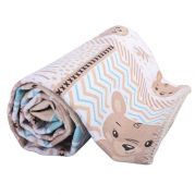 Cobertor Estampado 90x110 BEGE Baby Nice 344507 - Minasrey 107902